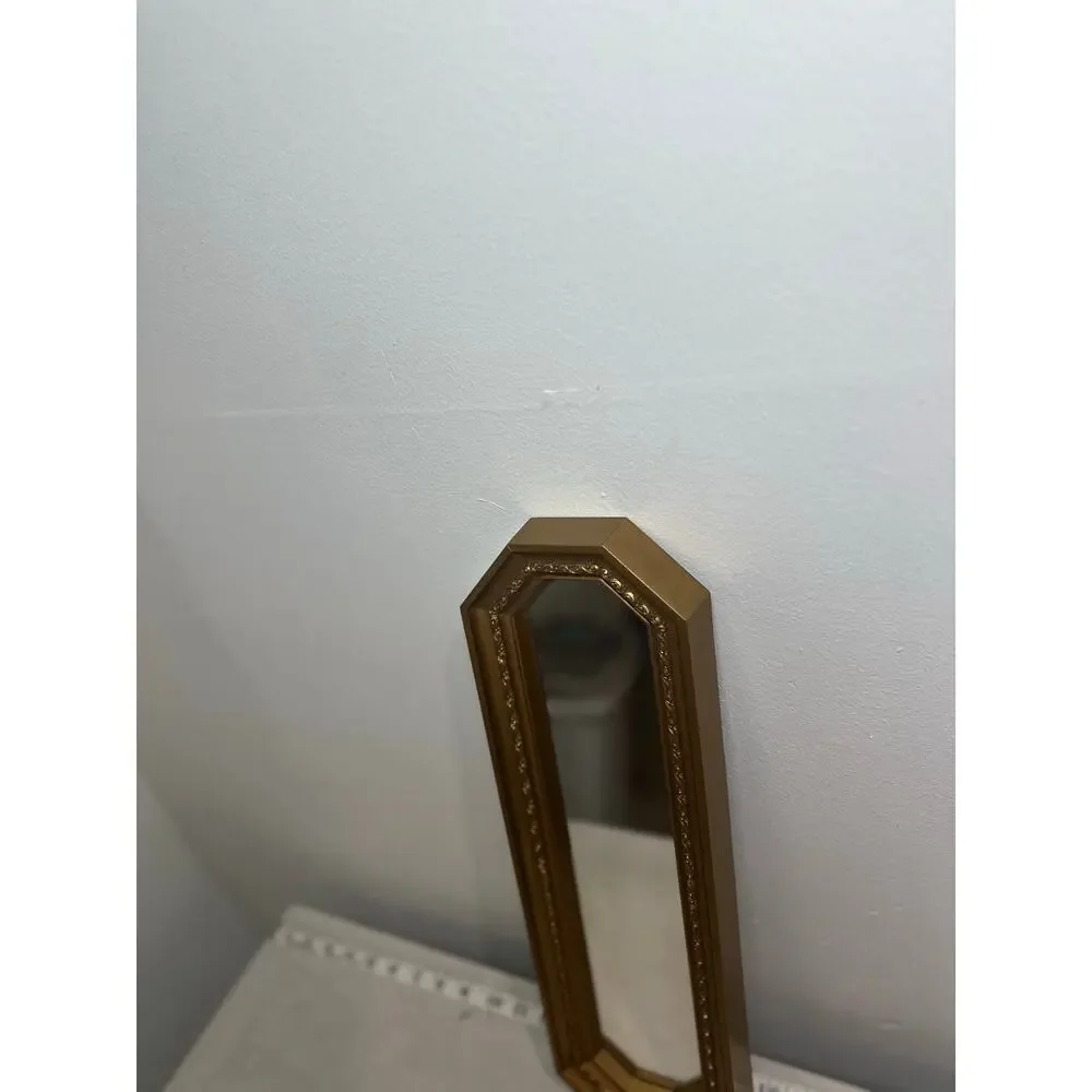 Vintage Syroco Homco Style Accent Wall Mirror Hollywood Regency Gold
